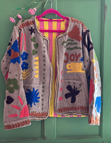 La Dolce Vita Embroidered Jacket 266