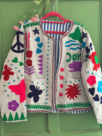 La Dolce Vita Embroidered Jacket 265